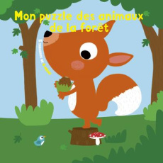 Mon puzzle des animaux de la forêt. 5 tableaux de 9 pièces - LORENTZ