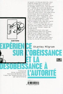 Expérience sur l'obéissance et de la désobéissance à l'autorité - Milgram Stanley ; Terestchenko Michel ; Fazzi Mari