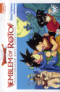 Dragon Quest - Emblem of Roto Tome 3 - Fujiwara Kamui ; Lamodière Fédoua