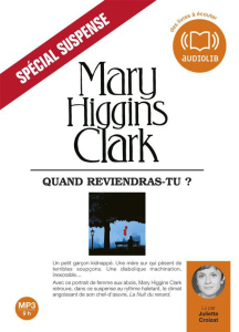 Quand reviendras-tu ? 1 CD audio MP3 - Higgins Clark Mary ; Croizat Juliette