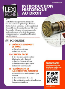 Introduction historique au droit - Safatian Saman