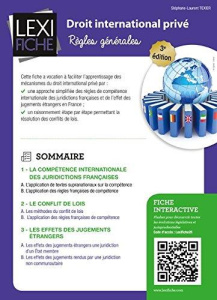 Droit international privé. Règles générales, 3e édition - Texier Stéphane-Laurent