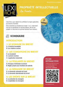 Propriété intellectuelle. Les brevets, 2e édition - Dupuis Michel ; Nowak Laura