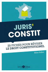 Juris' Constit. 25 fiches pour comprendre et réviser le droit constitutionnel - Raher Rémi