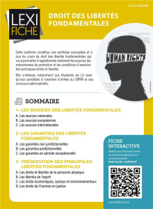 Droit des libertés fondamentales - Safatian Saman