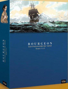 Les Passagers du Vent : Coffret 5 volumes. Tome 1, La fille sous la dunette%3B Tome 2, Le Ponton%3B Tome - Bourgeon François - Thiébaut Michel