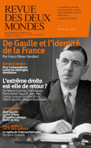 Revue des deux Mondes Février 2022 : De Gaulle et l'identité de la France - Toranian Valérie