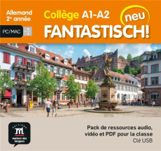 FANTASTISCH! NEU 2E ANNEE - PACK DE RESSOURCE AUDIO, VIDEO ET PDF POUR LA CLASSE - COLLECTIF