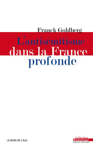 L' ANTISEMITISME DANS LA FRANCE PROFONDE - SOIXANT ANS APRES - GOLDBERG FRANCK