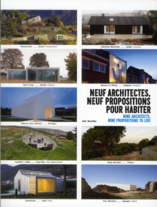 Neuf architectes, neuf propositions pour habiter. Edition bilingue français-anglais - Sarano Florence ; Blanc Jean-Pierre