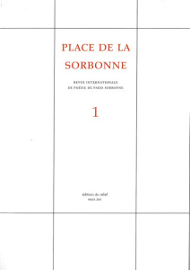 PLACE DE LA SORBONNE TOME 1 - COLLECTIF