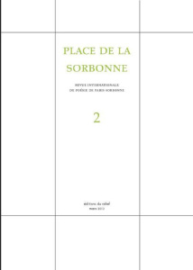 PLACE DE LA SORBONNE TOME 2 - COLLECTIF
