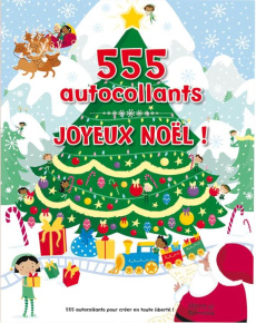 Joyeux Noël : 555 autocollants - Ellis Lauren