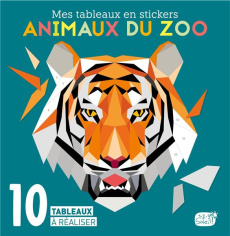 Animaux du zoo. 10 tableaux à réaliser - IDEES BOOK CREATIONS