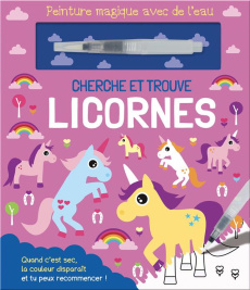 Cherche et trouve licornes. Avec un pinceau - Boot Maaike