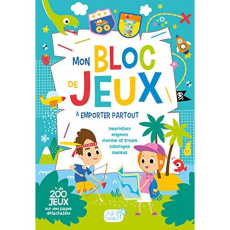 Mon bloc de jeux à emporter partout - IDEES BOOK CREATIONS