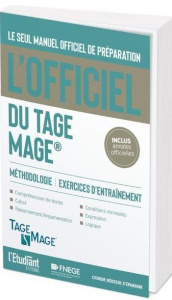 L'officiel du TAGE MAGE. Manuel officiel de préparation au test - Hedayati Dezfouli Iman ; Hedayati Dezfouli Navid ;