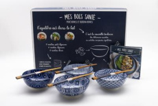 Coffret bleu Mes bols santé Poke Bowls et Buddha Bowls. Mes bowls santé, poké bowls et buddha bowls, - COLLECTIF