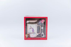 Planète licorne - Mug cakes & boissons féériques. Avec 1 cuillère en forme de licorne et 1 mug avec - Hémon Albane
