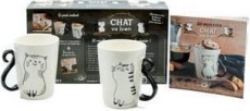 Faites une pause douceur Chat va bien. Coffret avec 2 tasses en céramique et 1 livre - COLLECTIF/BOGDAN