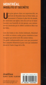 Montréal insolite et secrète - Renault Philippe