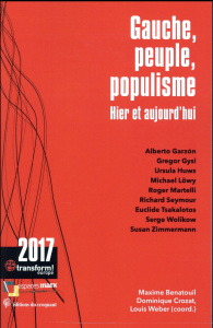 Gauche, peuple et populisme. Hier et aujourd'hui - Benatouil Maxime ; Crozat Dominique ; Weber Louis