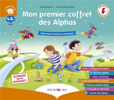 Mon premier coffret des Alphas. J'entre dans la lecture en m'amusant. Contient : 1 livre, 28 figurin - Huguenin Claude ; Dubois du Nilac Olivier ; Tessie