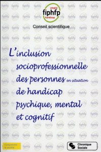 Inclusion socioprofessionnelle des personnes en situation de handicap psychique, mental et cognitif - CONSEIL SCIENTIFIQUE
