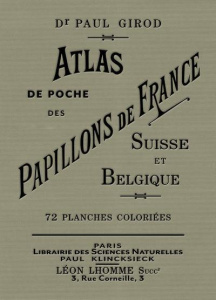Atlas de poche des papillons de France, Suisse et Belgique - Girod Paul