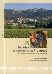 25 balades dans les vignobles de Provence. Tome 1, Du mont Ventoux aux Alpilles - Birot Yves ; Birot Christiane ; Toulemonde Martin