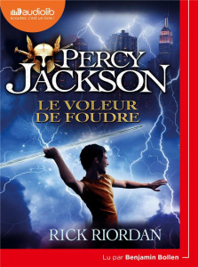 Percy Jackson Tome 1 : Le voleur de foudre. 1 CD audio MP3 - Riordan Rick ; Bollen Benjamin ; Pracontal Mona de