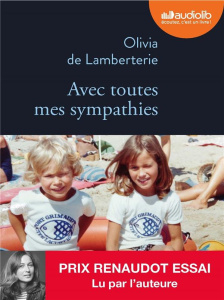 Avec toutes mes sympathies. 1 CD audio MP3 - Lamberterie Olivia de