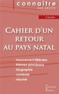 Cahier d'un retour au pays natal. Fiche de lecture - Césaire Aimé