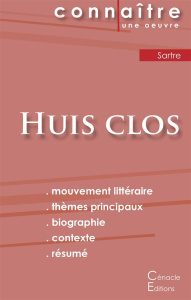 Huis-clos. Analyse littéraire de référence et résumé complet - Sartre Jean-Paul