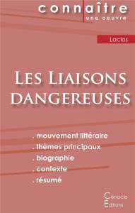 LES LIAISONS DANGEREUSES. FICHE DE LECTURE - Choderlos de Laclos Pierre-Ambroise-François