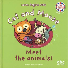 MEET THE ANIMALS - CAT AND MOUSE - LIVRE CD - HUSAR/MEHEE