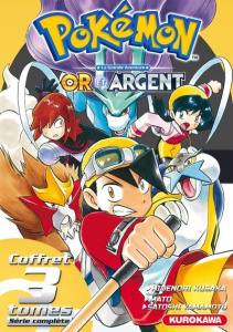 Pokémon la grande aventure, or et argent : Coffret en 3 volumes : Tomes 1 à 3 - Kusaka Hidenori