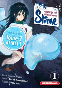 Moi, quand je me réincarne en Slime : Pack en 2 volumes : Tomes 1 et 2 - FUSE/KAWAKAMI