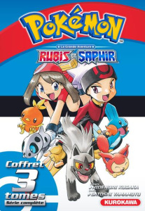 Pokemon la grande aventure Rubis et Saphir Intégrale : Coffret en trois volumes - Kusaka Hidenori ; Yamamoto Satoshi