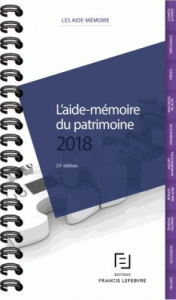L'aide-mémoire du patrimoine - Teissier Sophie