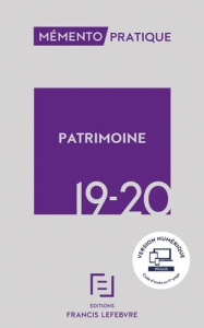 Patrimoine. Edition 2019-2020 - REDACTION FRANCIS LE