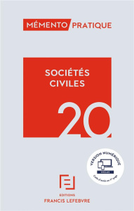Sociétés civiles. Edition 2020 - Gouthière Bruno ; Regoli Jean-Pascal ; Julienne Va
