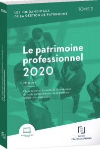 Les fondamentaux de la gestion de patrimoine. Tome 2, Le patrimoine professionnel, Edition 2020
