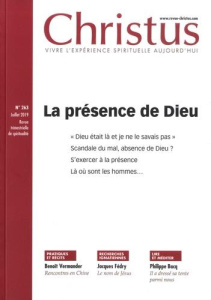 Christus N° 263, juillet 2019 : La présence de Dieu - Maindreville Rémi de