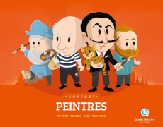 COL.COFFRET-PEINTRES 2 - 4EX POSTER - CRETE/V. BARON