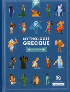 Mythologie grecque. Carnet - Wennagel Bruno ; Ferret Mathieu ; Tuffin Mathilde