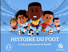 Histoire du foot. Les plus grands moments du Mondial - Crété Patricia ; Wennagel Bruno ; Ferret Mathieu ;