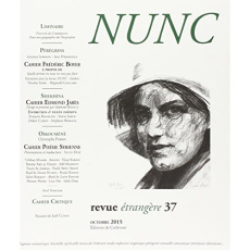 Nunc N° 37, Octobre 2015 : Shekhina. Cahier Edmond Jabès - Barsacq Stéphane