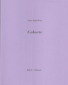 Cohorte - PERSE SAINT-JOHN