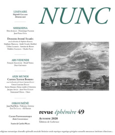 Nunc N° 49 : Dossier André Suarès. Cahier Xavier Bordes